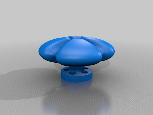 bouton 3D print model - Mito3D