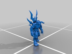 vengeance dh meta form toys games demon hunter world warcraft wow 3d print model - Mito3D