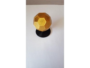 trofeo de fútbol pie esculturas 3d print model - Mito3D