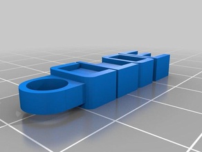 cloe de l'organisation personnalisé 3d print model - Mito3D