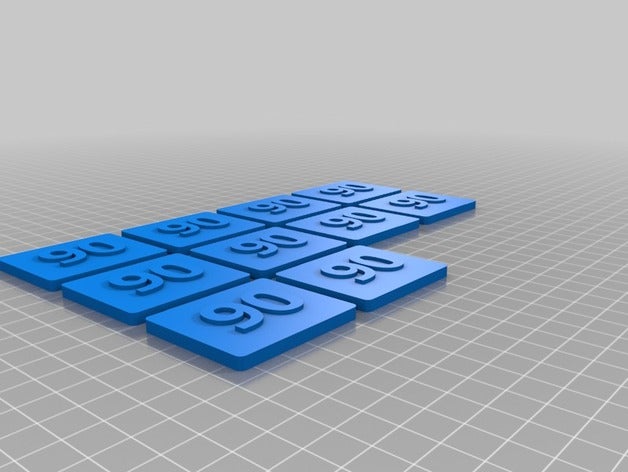 90 edfassung personnalisé 3D print model - Mito3D