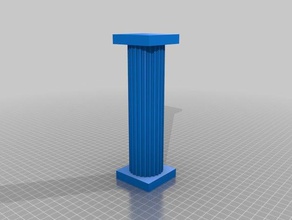my customized column buildings structures 3d print model - Mito3D
