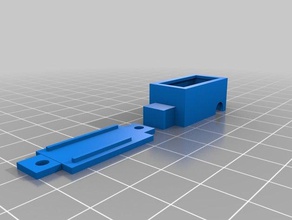 voltmeter bracket electronics 3d print model - Mito3D
