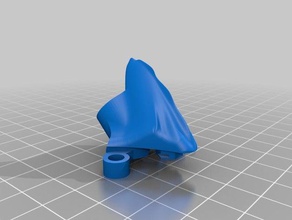 sp kv2 lolipop fin mount foxeerlollipop lumenier axii 3d print model - Mito3D