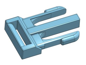 fibbia mojave semplificare 20 mm accessori clip sostituzione 3d print model - Mito3D