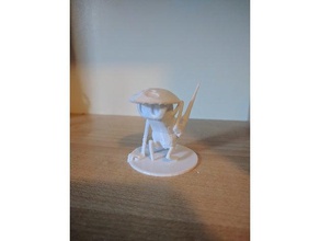 hollow knight quirrel 3d la impresión carácter video juego 3d print model - Mito3D