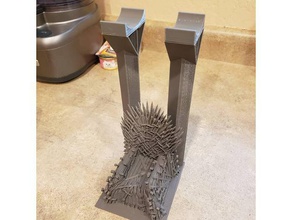 head phone stand iron throne electronics 3d printer printing cr10s creality game thrones got 3d print model - Mito3D