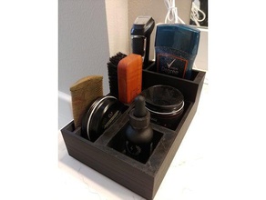 bathroom organizer accessories 3d print model - Mito3D