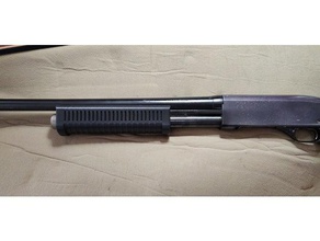 remington winchester mossberg pump forend hobby 870 airsoft foregrip gun accessories shotgun 3d print model - Mito3D