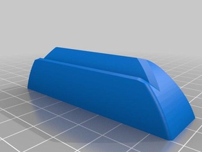 dodge daytona clip delantero pieza de la nariz automotriz 3d print model - Mito3D