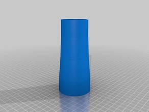 adattatore bosch gts 10 xc 50mm tubo su misura 3d print model - Mito3D
