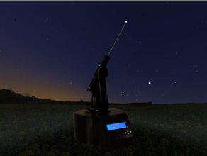 mobile planetarium space pointer arduino laser raspberry pi 3d print model - Mito3D
