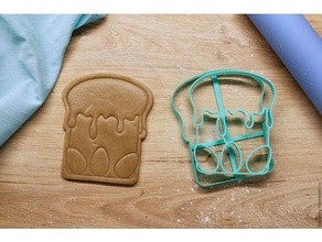 easter cake cookie cutter 3d printing 3d print model - Mito3D