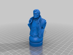 marvel punisher chess 3d print model - Mito3D