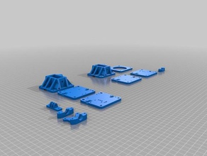 d-bot peças modificadas 3d a impressora dbot mods 3d print model - Mito3D