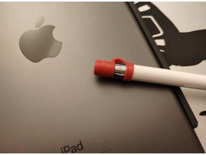 apple pencil cap holder tpu tablet ipad mini pro 3d print model - Mito3D