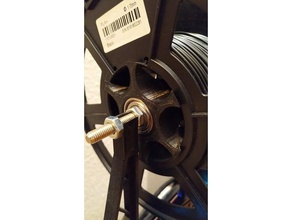 spool holder 638-rs bearings anet a8 bearing reel 3d print model - Mito3D