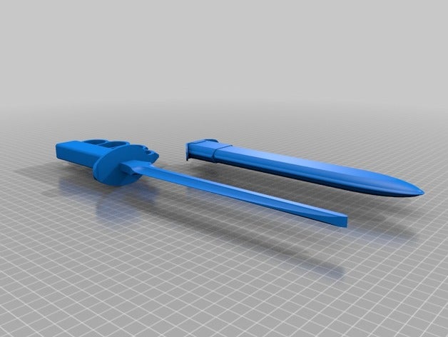 nos 1918 lf zanja cuchillo 3d la impresión pruebas 3D print model - Mito3D