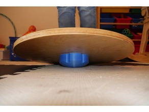 wobble-board sport im freien Knöchel Knöchel-Zylinder balance 3d print model - Mito3D