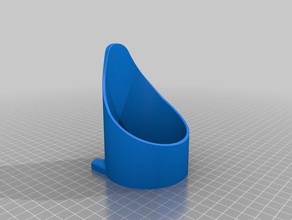 doccia supporto di bottiglia bagno 3d print model - Mito3D