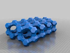 Zeolith-Struktur faujasite andere Chemie Wissenschaft 3d print model - Mito3D