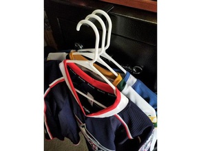 safe hanger 3d printing clothes coat jersey nhl 3d print model - Mito3D