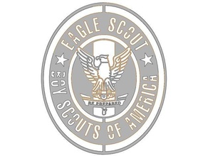 eagle scout estêncil sinais logotipos 3d print model - Mito3D