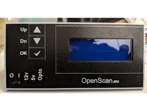 openscan controlador do painel frontal Digitalização em 3d Scanner A digitalização 3d print model - Mito3D