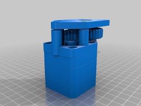 simple nema 17 reducer 11 34 teeth 3d print model - Mito3D
