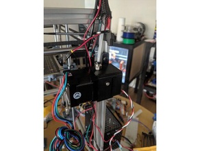 prusa r4 extruder bowden rework 3d printing filament sensor hypercube 3d print model - Mito3D