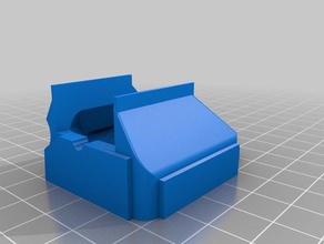 küçük mod cr-10 fang oem fan kanalı montajı 3d print model - Mito3D