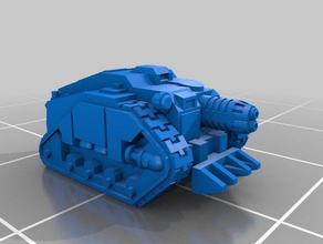 escala épica centauro transportadora destruidor re-mix veículos 3d print model - Mito3D