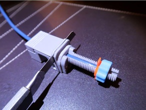 Oğlak havagazı tüp kesme kademeli olarak ayarlanabilir uzunluk rehberi cr-10 jig rehber fil ender-3 yükseltme borusu 3d print model - Mito3D