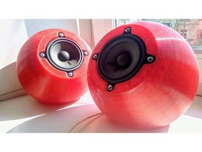faital pro 3fe22 fullrange speaker audio 3d print model - Mito3D