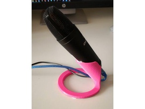 auna usb microphone stand audio 3d print model - Mito3D