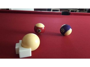 pool billiard snooker ball marker sport outdoors 3d print model - Mito3D