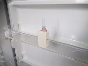 super glue refrigerator holder 3d print model - Mito3D