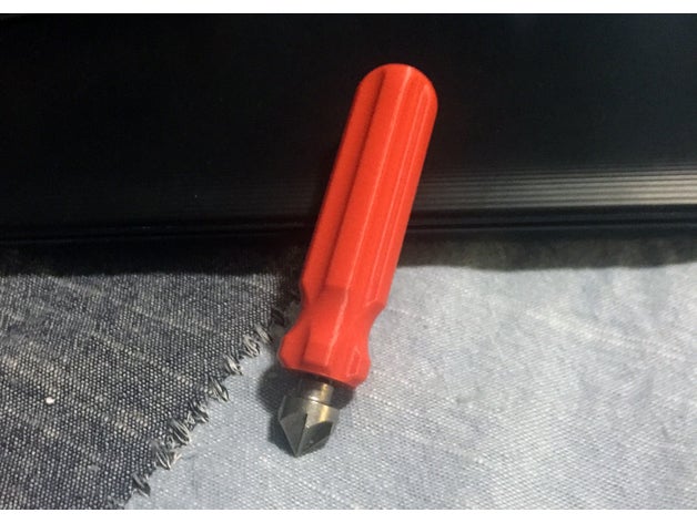 hex bit handle driver screwdriver 3D print model - Mito3D