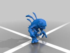 baby-murloc - Spielzeug Spiele wow 3d print model - Mito3D