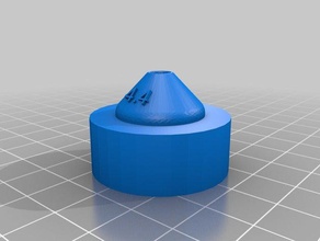bottle cap nozzles sand pendulum 3d printing 3d print model - Mito3D
