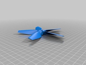meine angepassten parametric multi-blade-Propeller-generator kundengebundene 3d print model - Mito3D