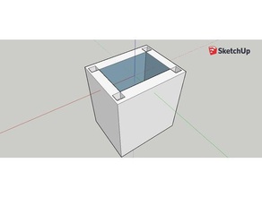 estuche de goma la herramienta los titulares cajas 3d print model - Mito3D