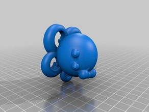 octopus 3d drucken 3d print model - Mito3D