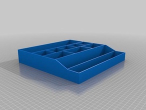 apothekerschrank organiser containers holder organizer pharmacy 3d print model - Mito3D