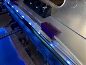 velleman vertex k8400 led strip clips led-Fassung led-Streifen 3d print model - Mito3D