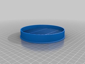 125mm ventilation grid household customized 3d print model - Mito3D