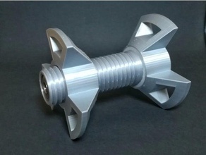 filament spool holder 50-80mm anet a8 mount universal 3d print model - Mito3D
