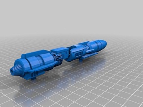 transformers g1 double dealer gun - Spielzeug Spiel Zubehör Zubehörteil Roboter 3d print model - Mito3D