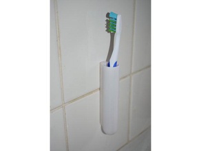suporte da escova de dentes casa banho organizador ferramenta 3d print model - Mito3D