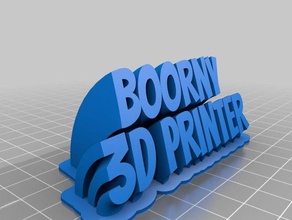boorny impressora 3d office personalizado 3d print model - Mito3D